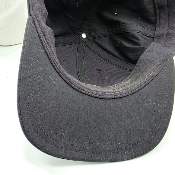 Lululemon Black Adjustable Snapback Hat Unisex OS Classic Fit Casual Sportswear - Picture 8 of 9
